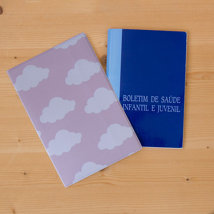 Capa de Boletim Cloud Pink