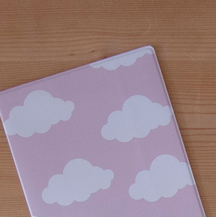 Capa de Boletim Cloud Pink