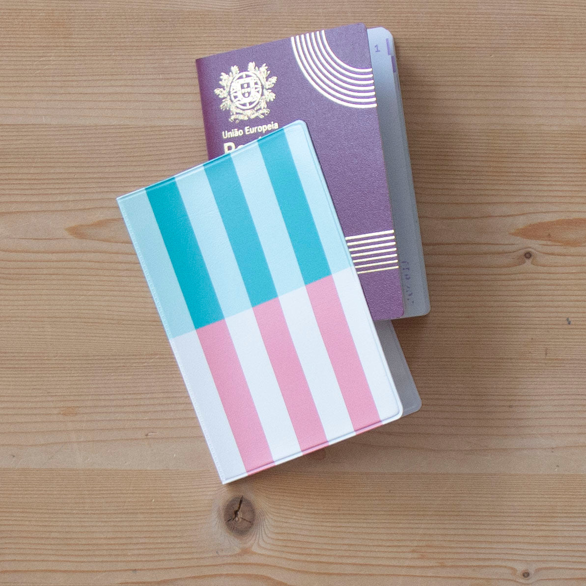 Capa de Passaporte GOIABA STRIPES