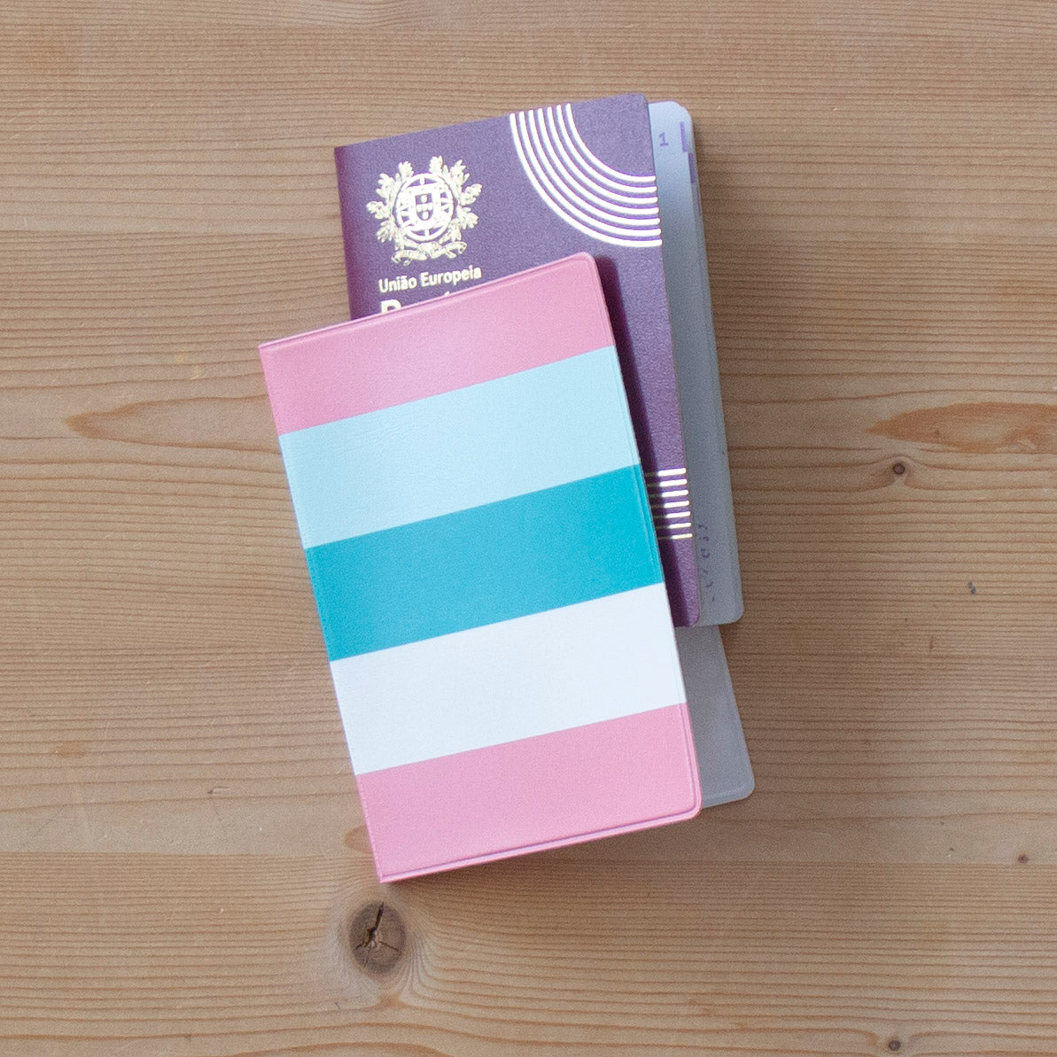 Capa de Passaporte GOIABA BIG STRIPES