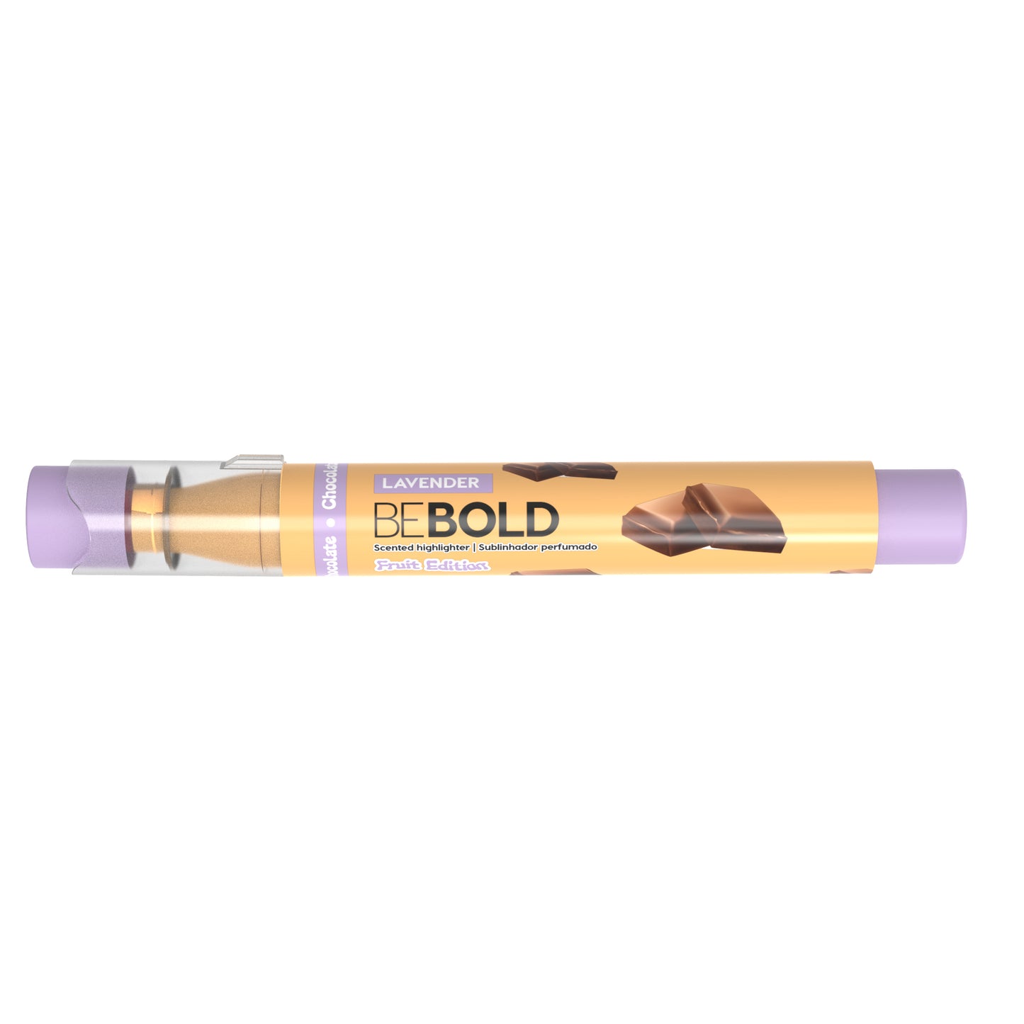 Marcador Bebold Perfumado Purple Lavender Chocolate
