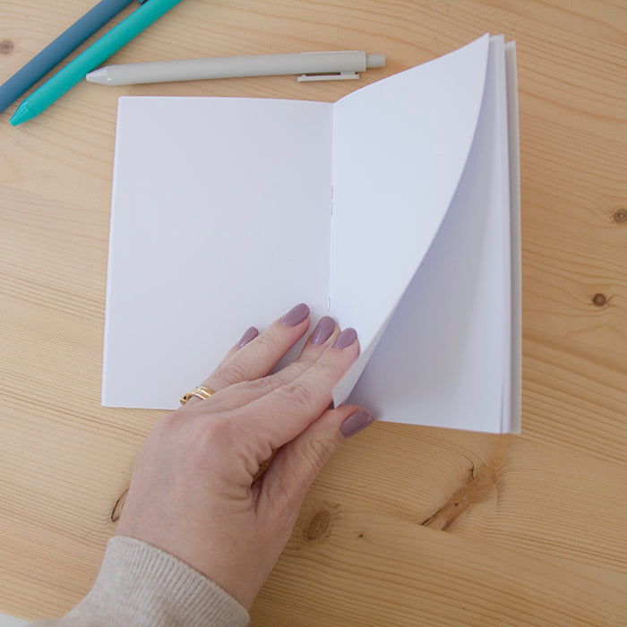 Caderno agrafado A6 LISO Melhor Pai do Mundo!