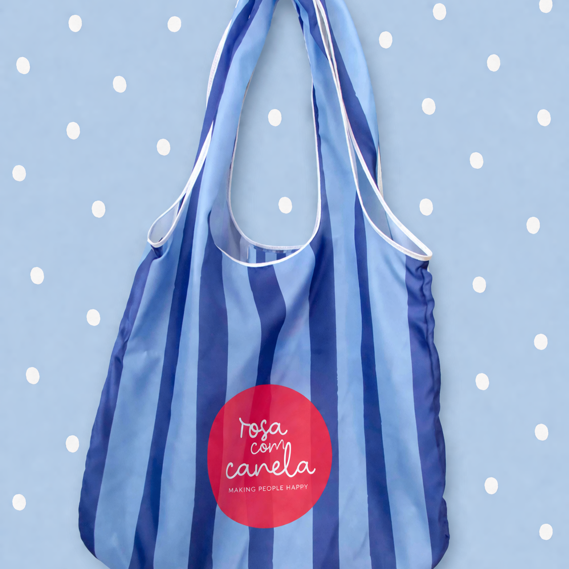 Saco de Compras (Eco Bag) BOY BLUE STRIPES
