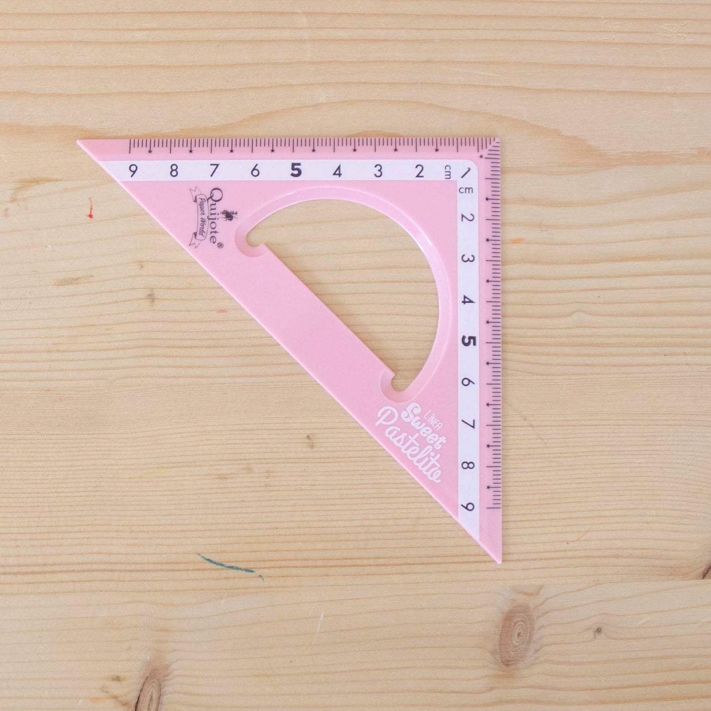 Esquadro 9 cm Rosa