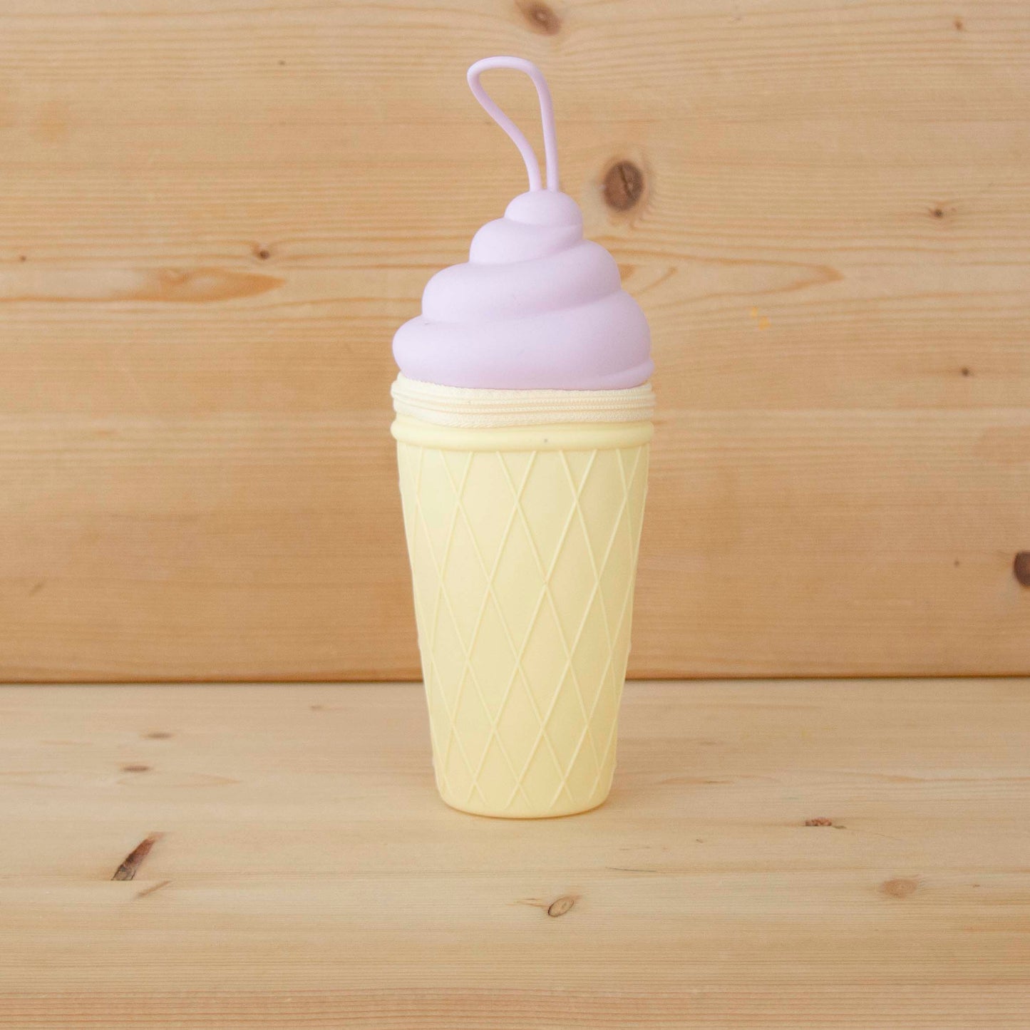 Estojo Silicone Gelado Amarelo