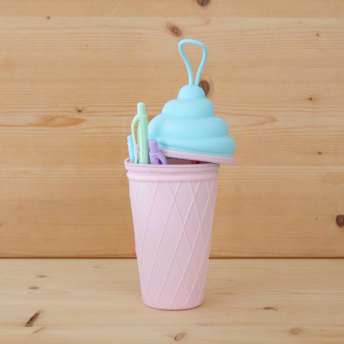 Estojo Silicone Gelado Rosa