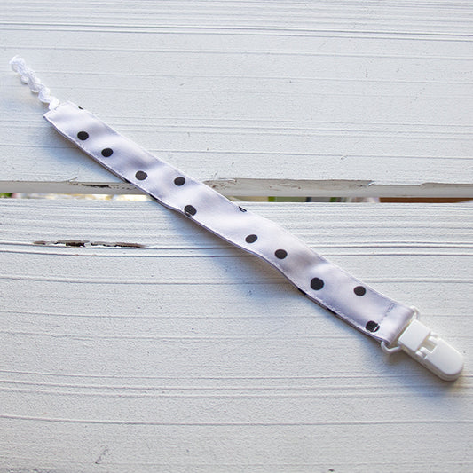 Fita de Chupeta Dots Cream