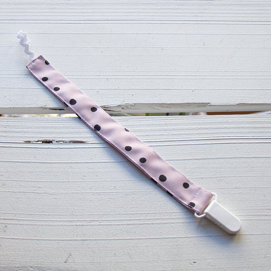 Fita de Chupeta Dots Pink