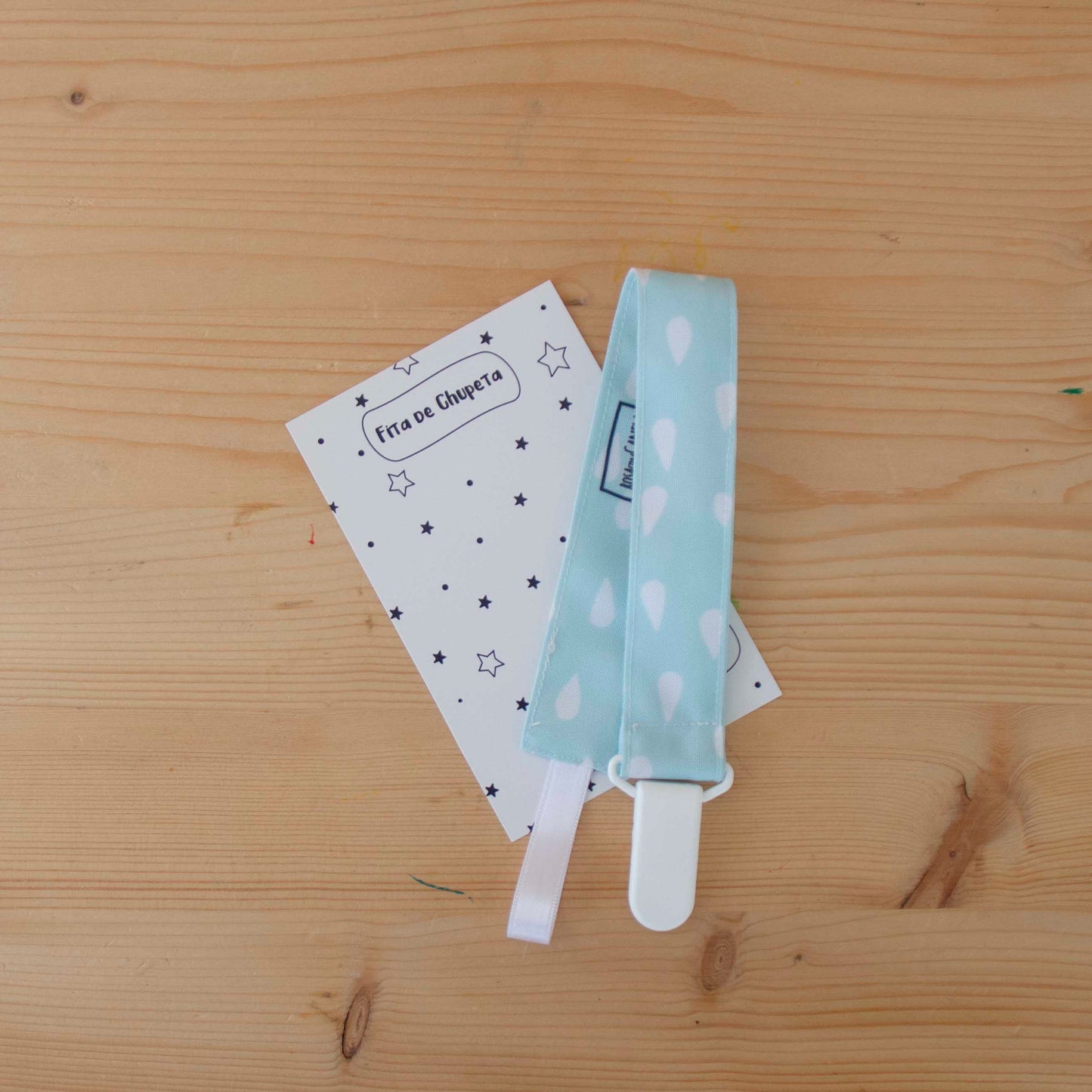 Fita de Chupeta Drops Blue