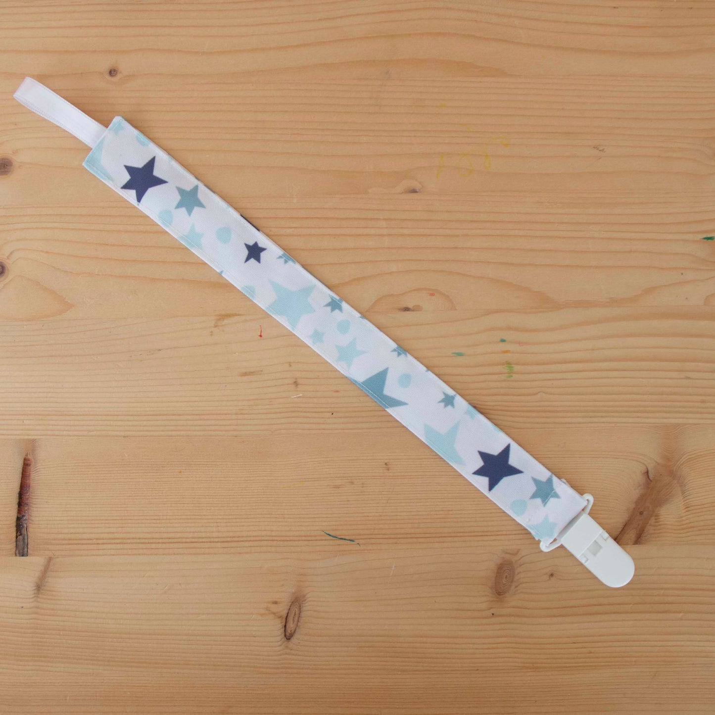 Fita de Chupeta Stars Blue