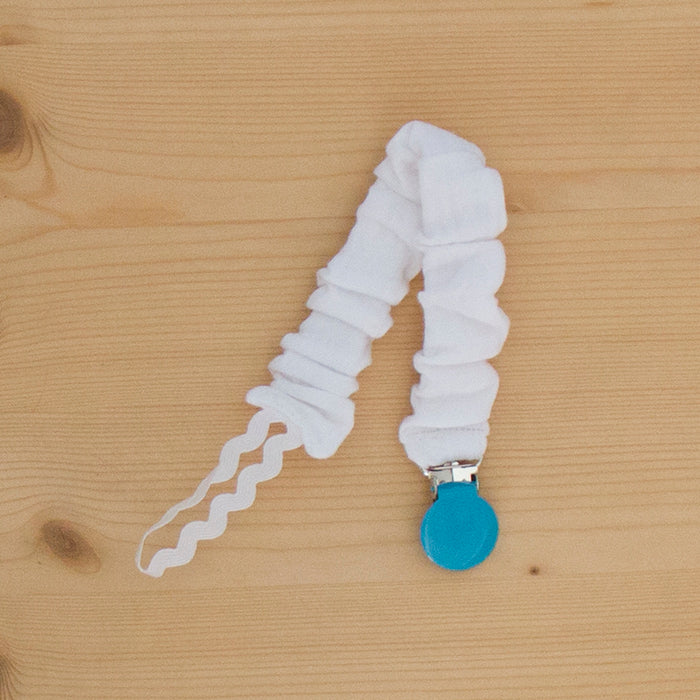 Fita de Chupeta White Blue