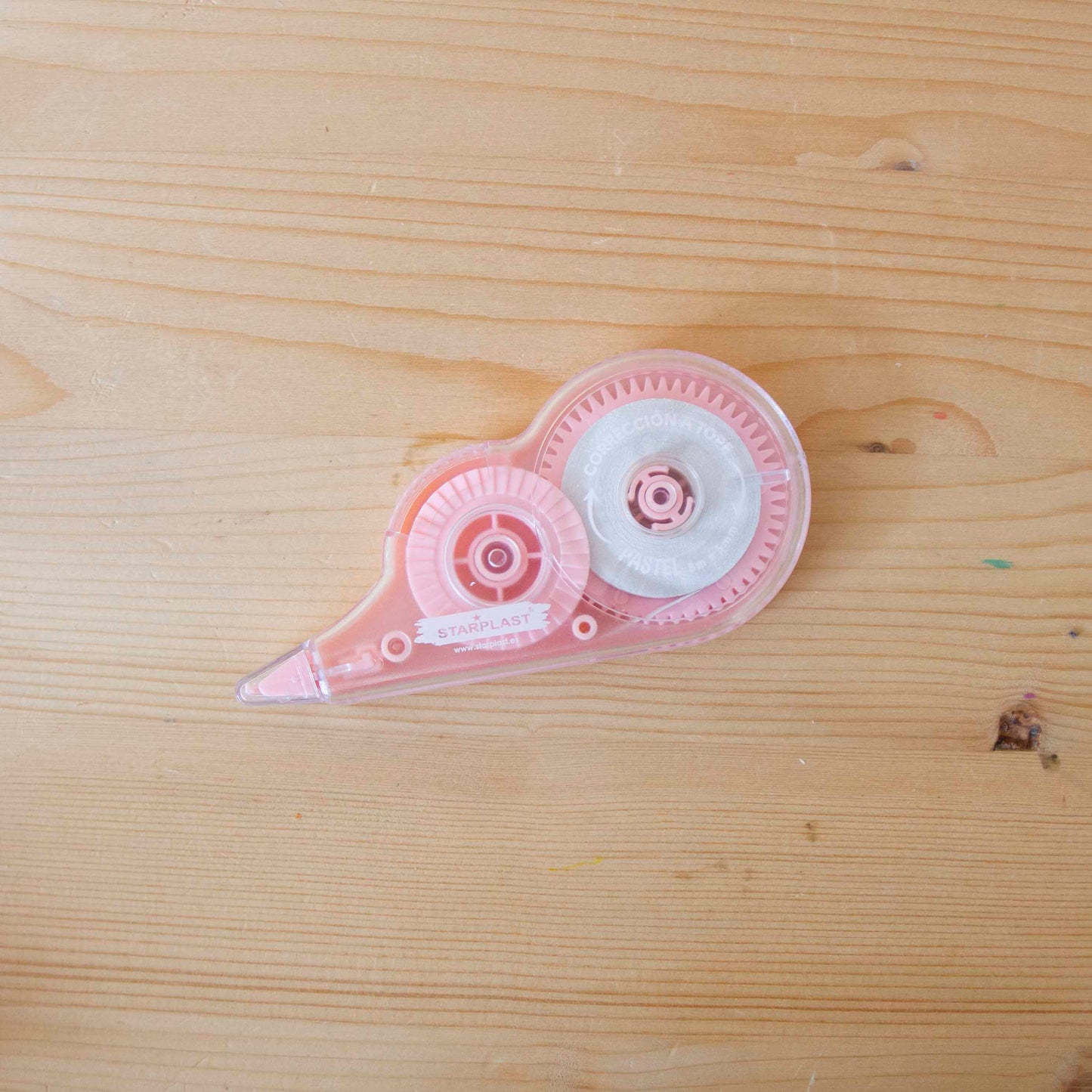 Fita Corretora Pastel Rosa