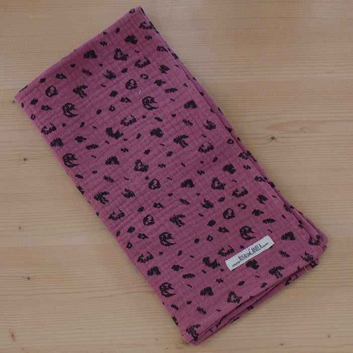 Fralda de Pano 60 x 60 cm Animal Pink