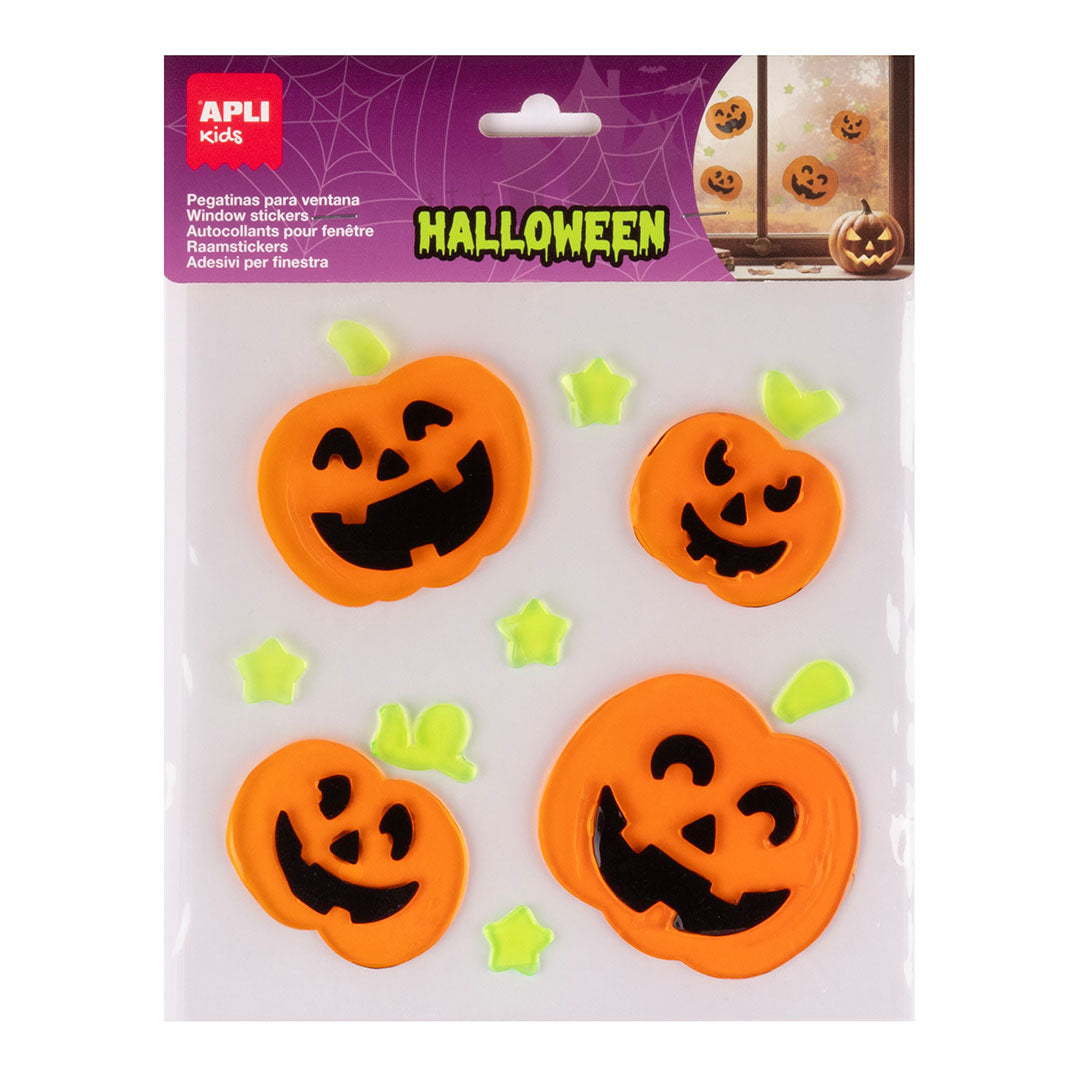 Stickers de Gel Jelly HALLOWEEN Abóboras