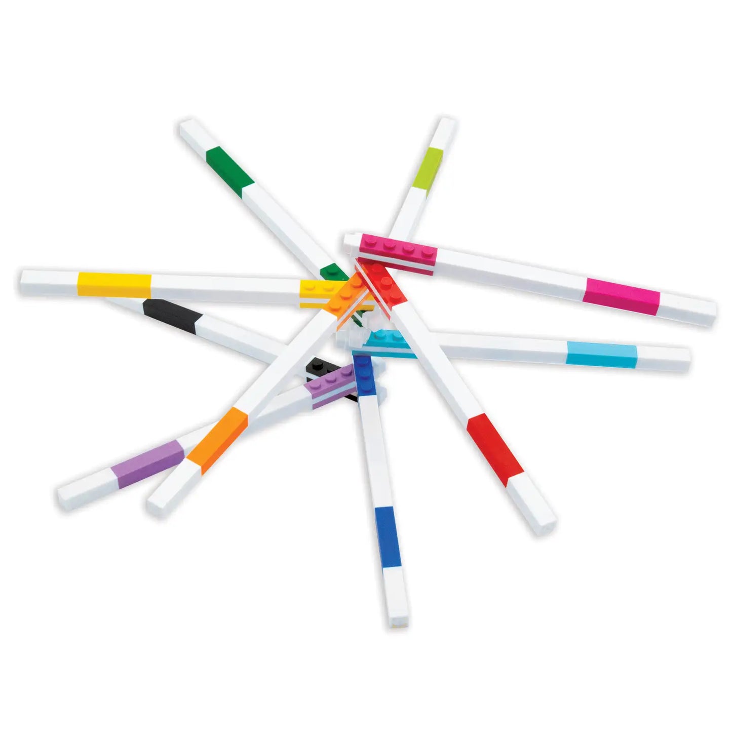 Kit 10 Canetas Gel Coloridas LEGO