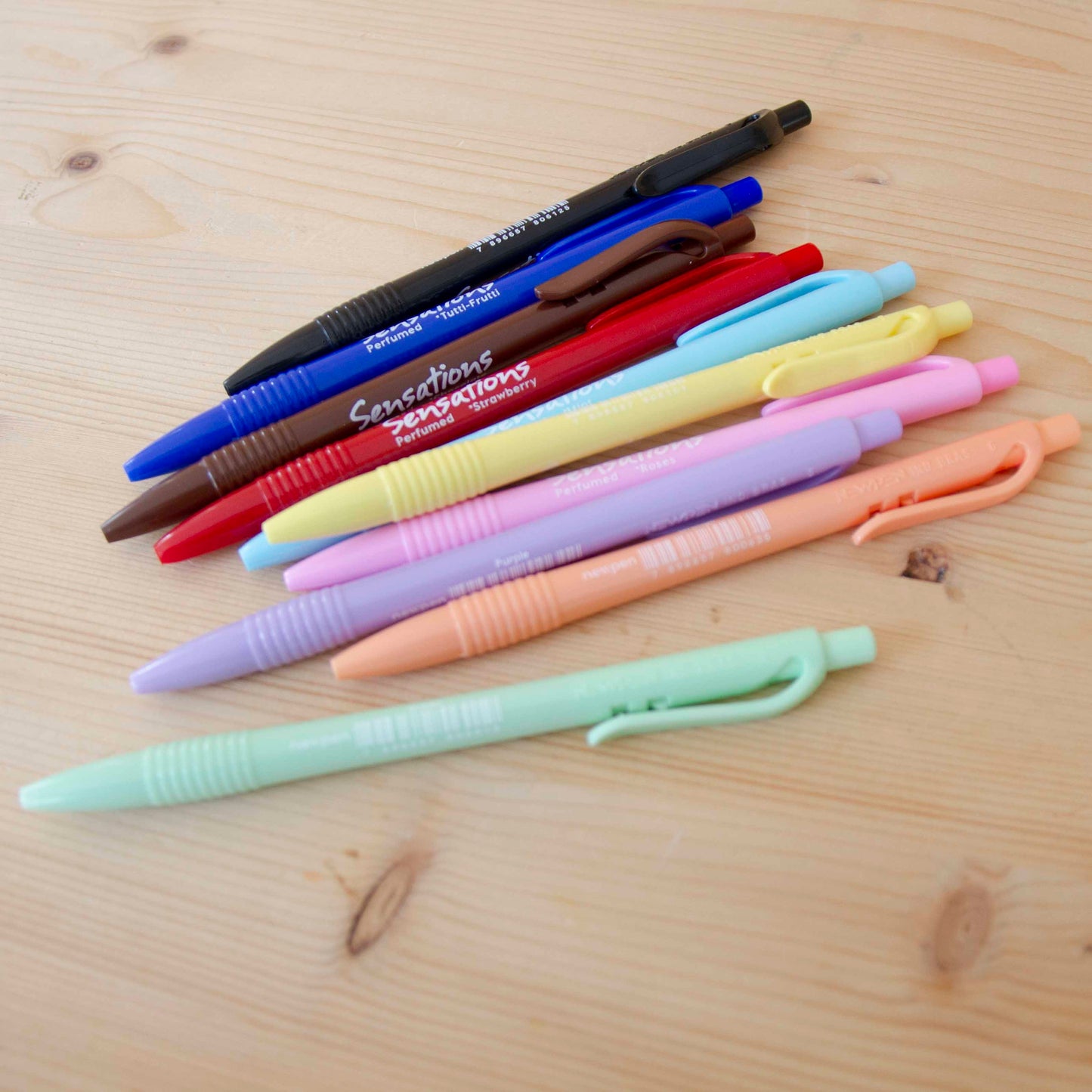 Kit 10 Canetas Newpen Perfumadas