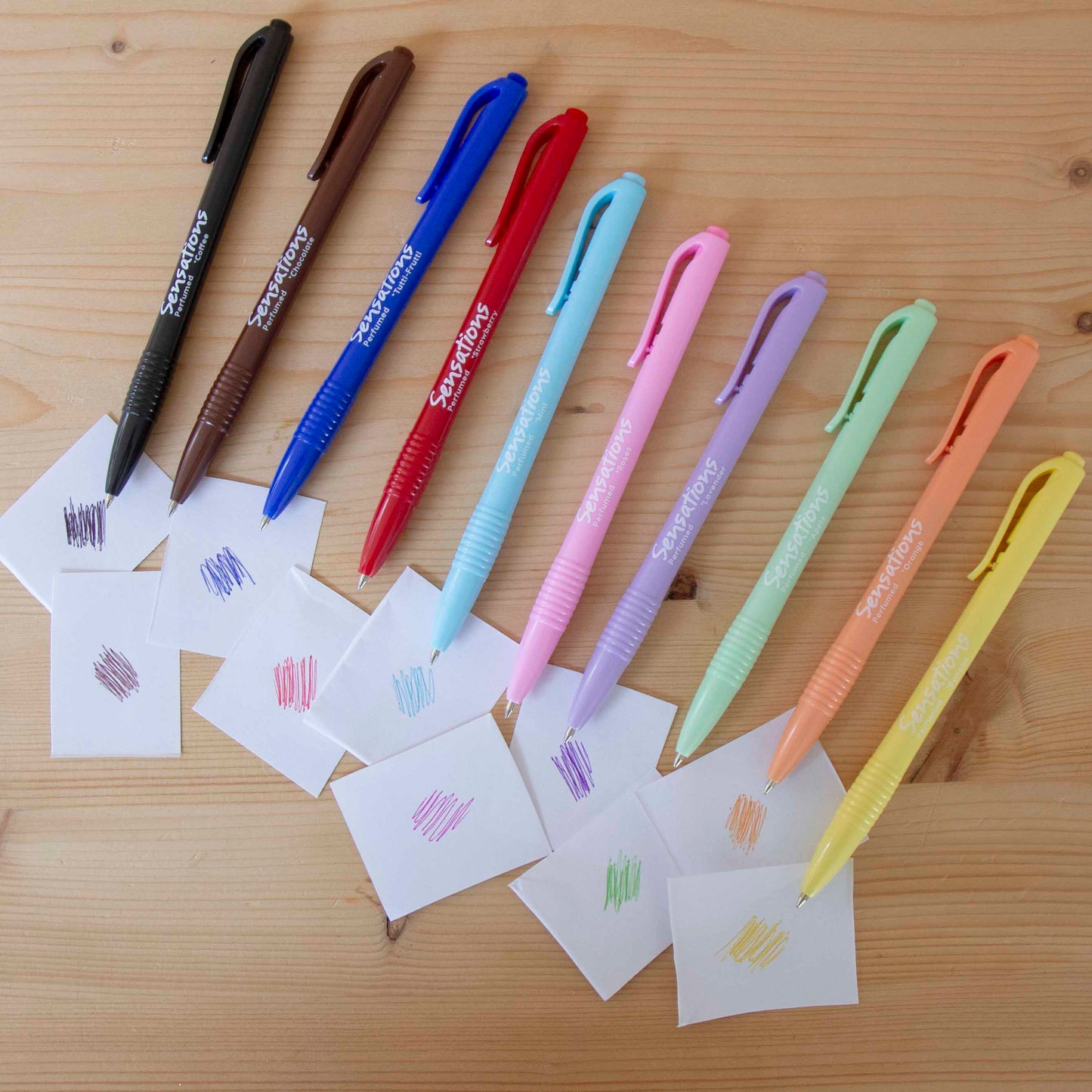 Kit 10 Canetas Newpen Perfumadas
