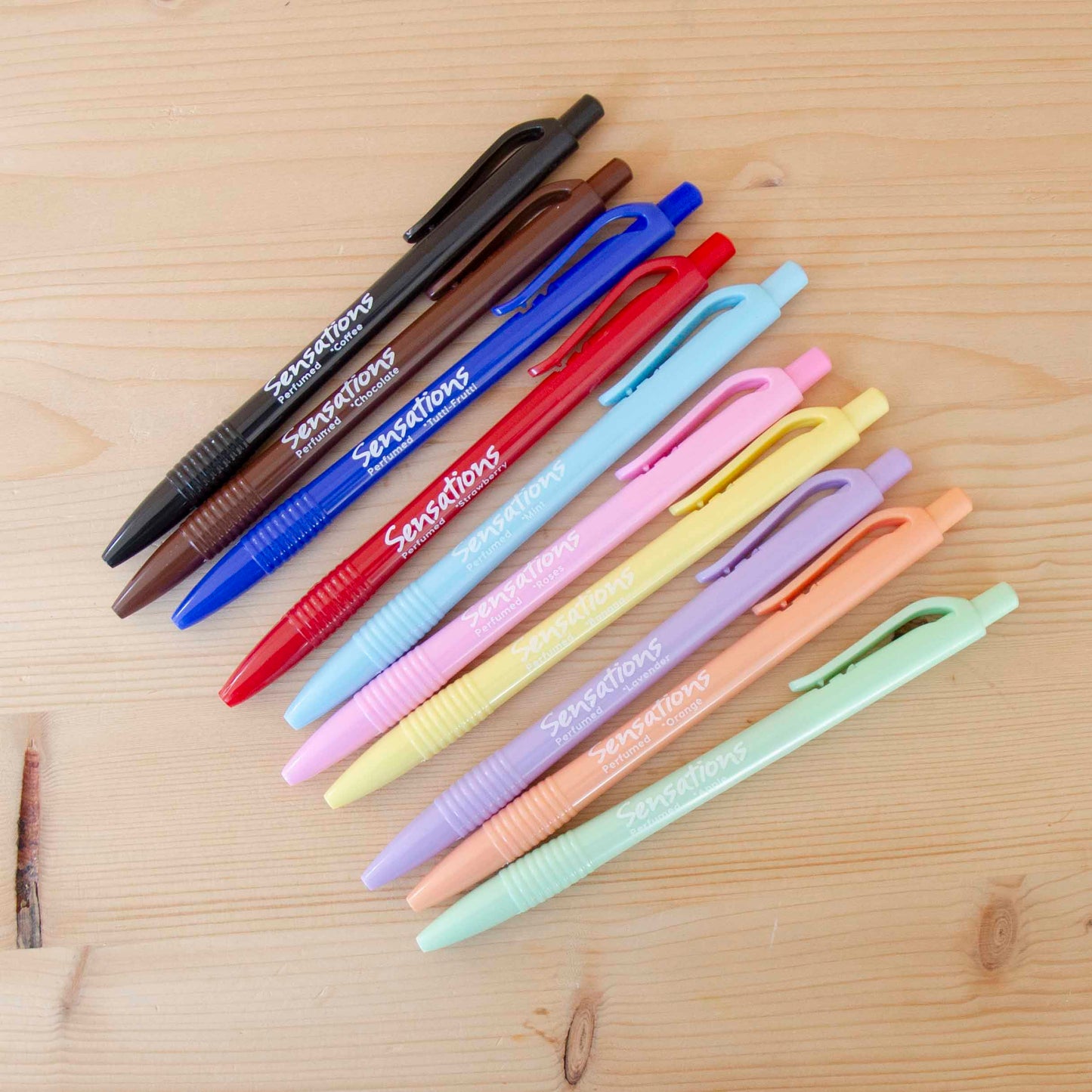 Kit 10 Canetas Newpen Perfumadas