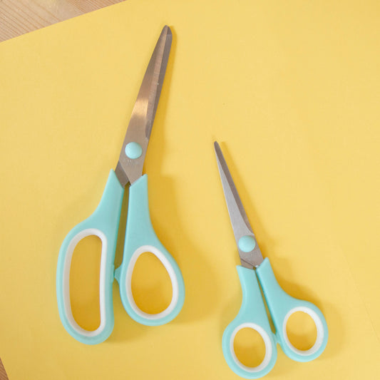 Kit 2 Tesouras Pastel Menta