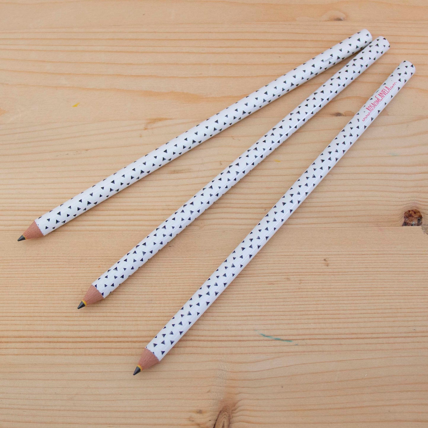 Kit 3 Lápis Simples HB Triangles Small