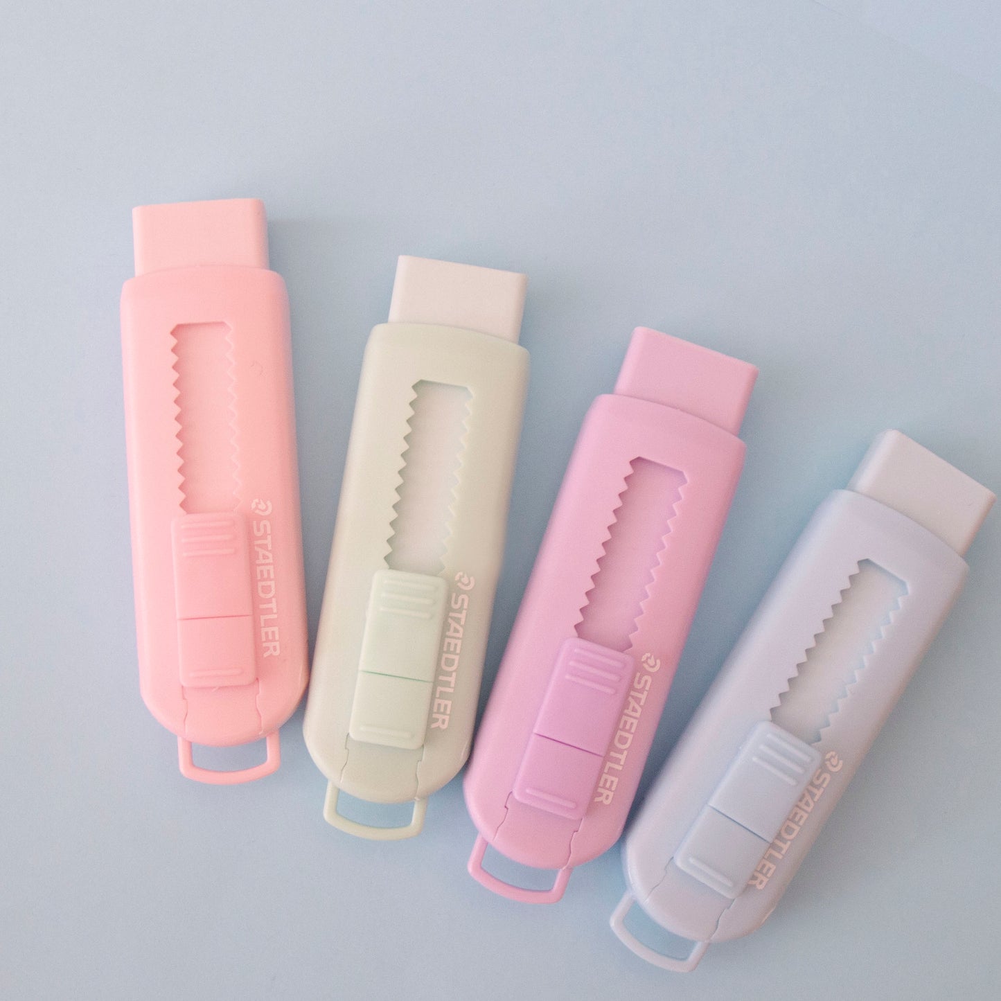 Kit 4 Borrachas Staedtler Pastel