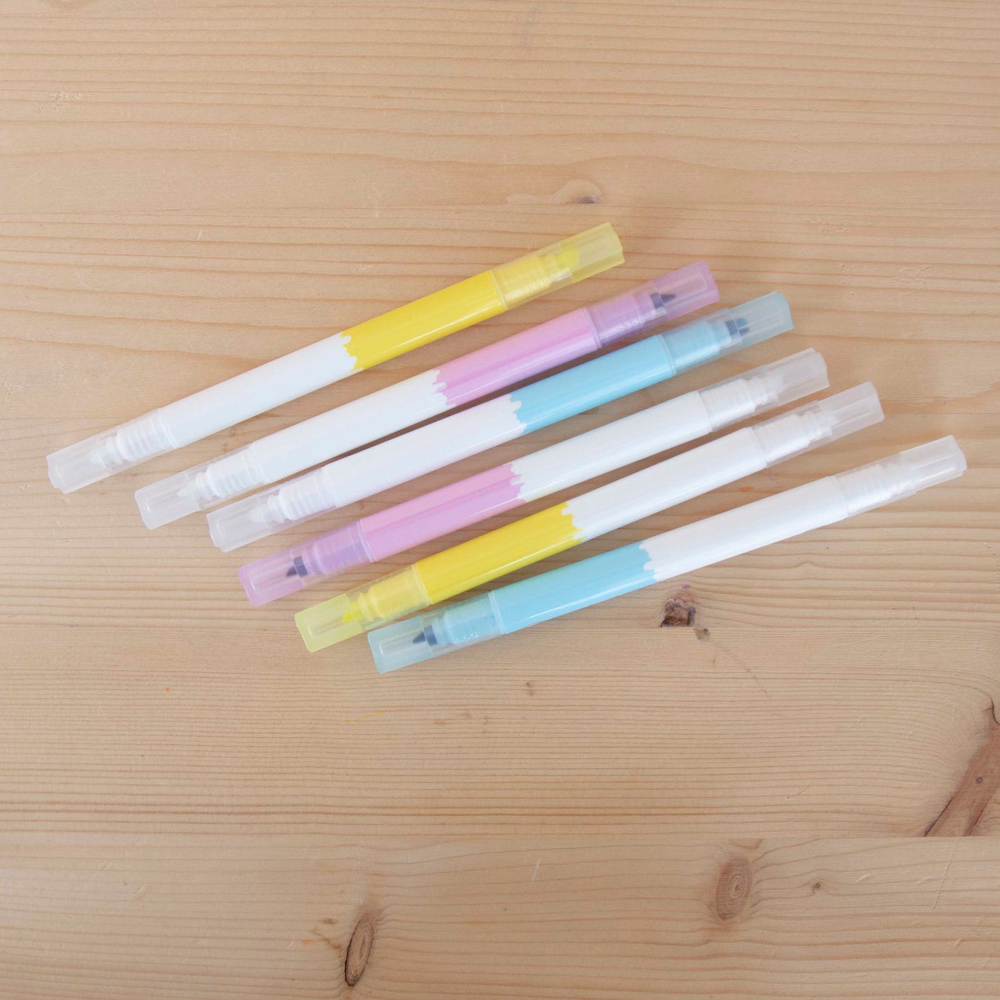 Kit 6 Marcadores Apagáveis Candy (3 cores)
