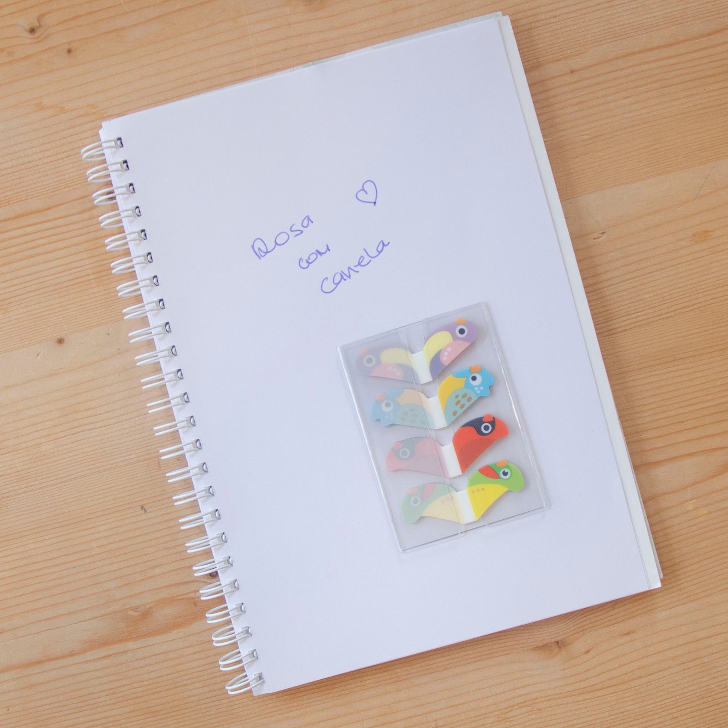 Kit 4 Marcadores de Página (80 un) BIRDS