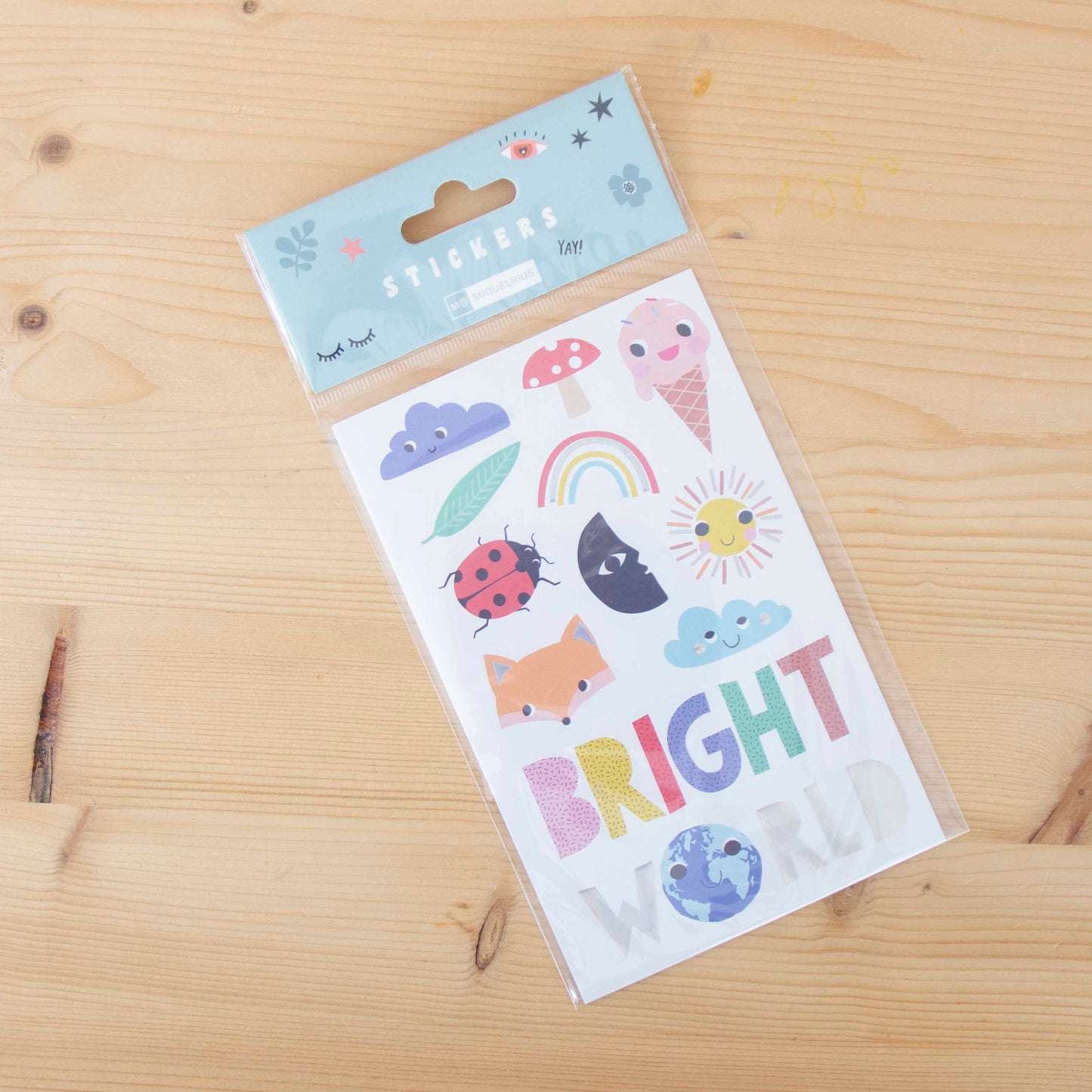 Stickers A6 Sun Vibes (4 folhas)