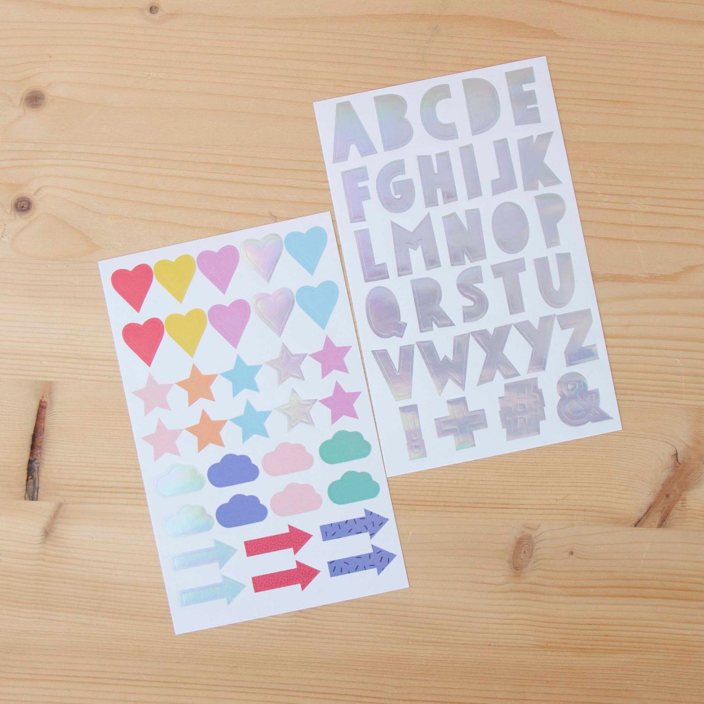 Stickers A6 Sun Vibes (4 folhas)