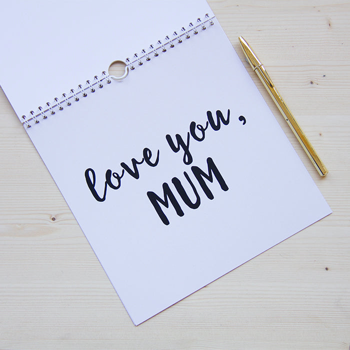 Calendário de Parede Super Mãe