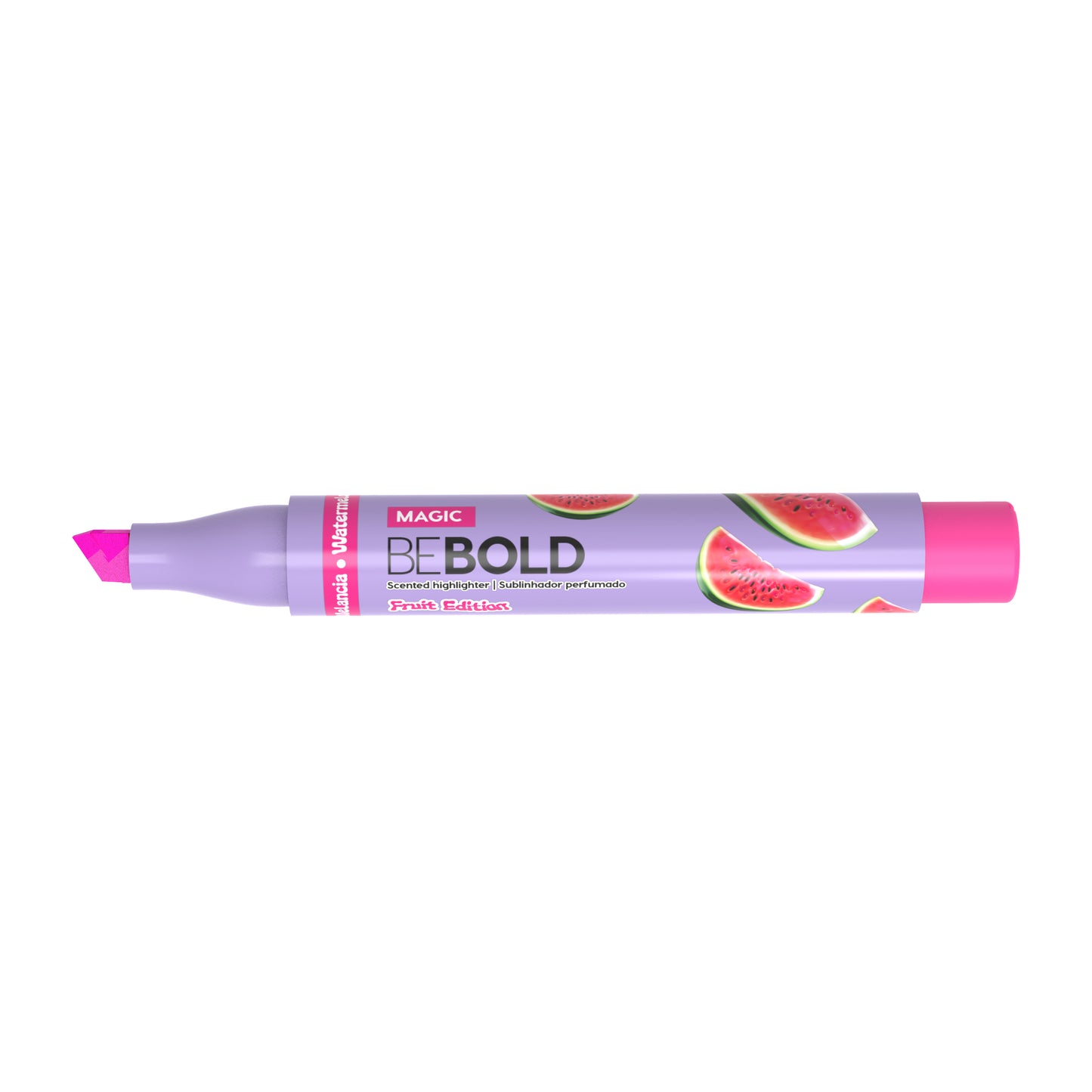 Sublinhador Bebold Perfumado Pink Magic Melancia