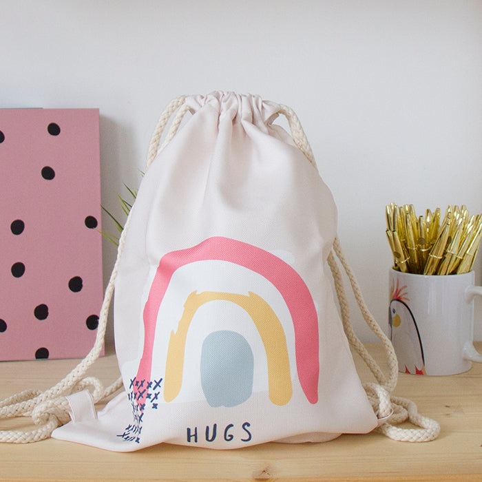 Mochila de Cordões Small 27x37 Rainbow