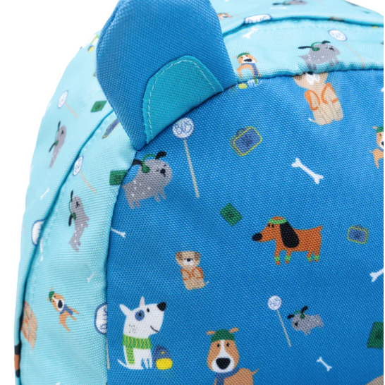 Mochila Infantil Dog Person Blue