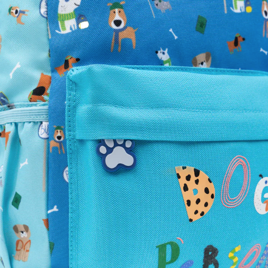 Mochila Infantil Dog Person Blue