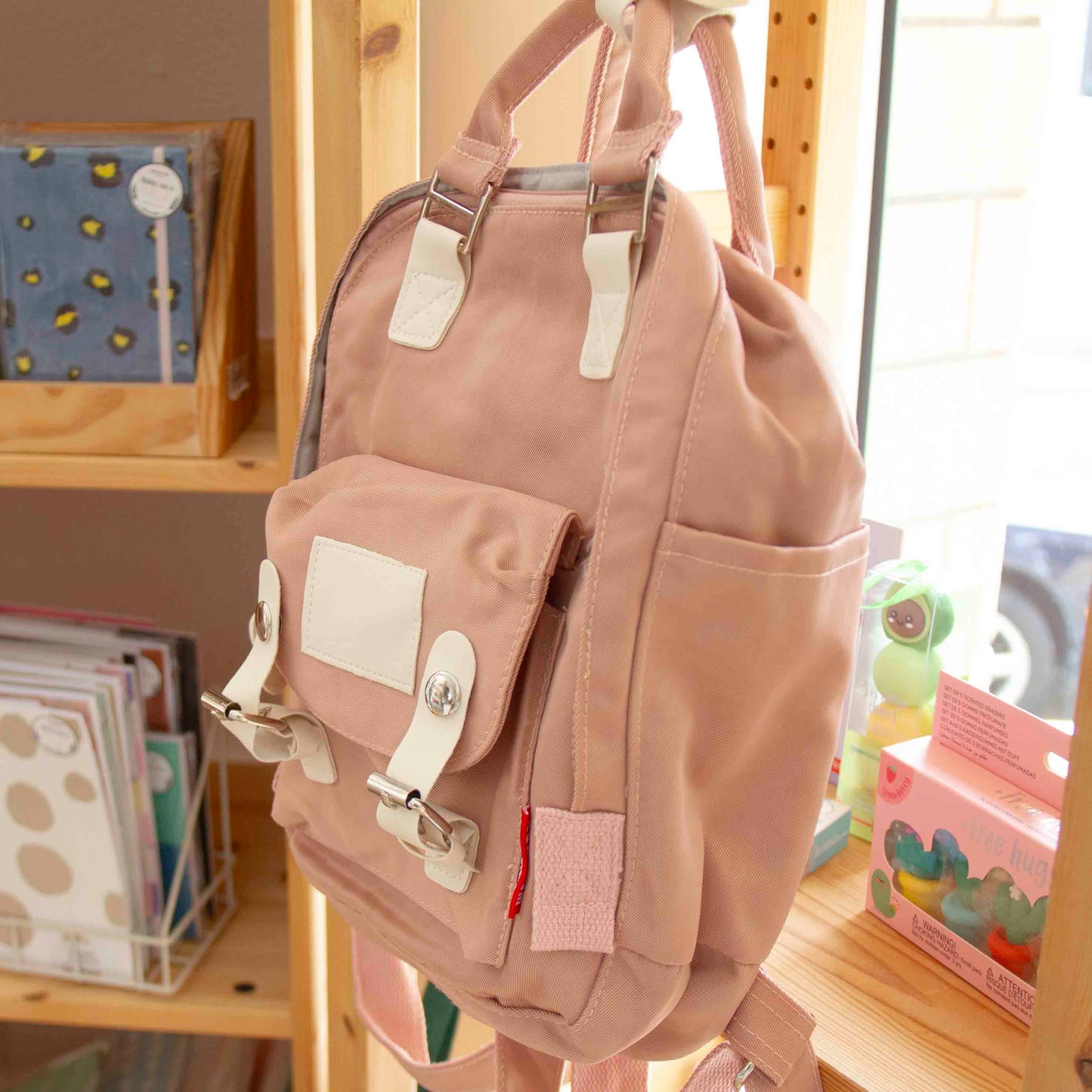 Mochila Mini Rosa Velho