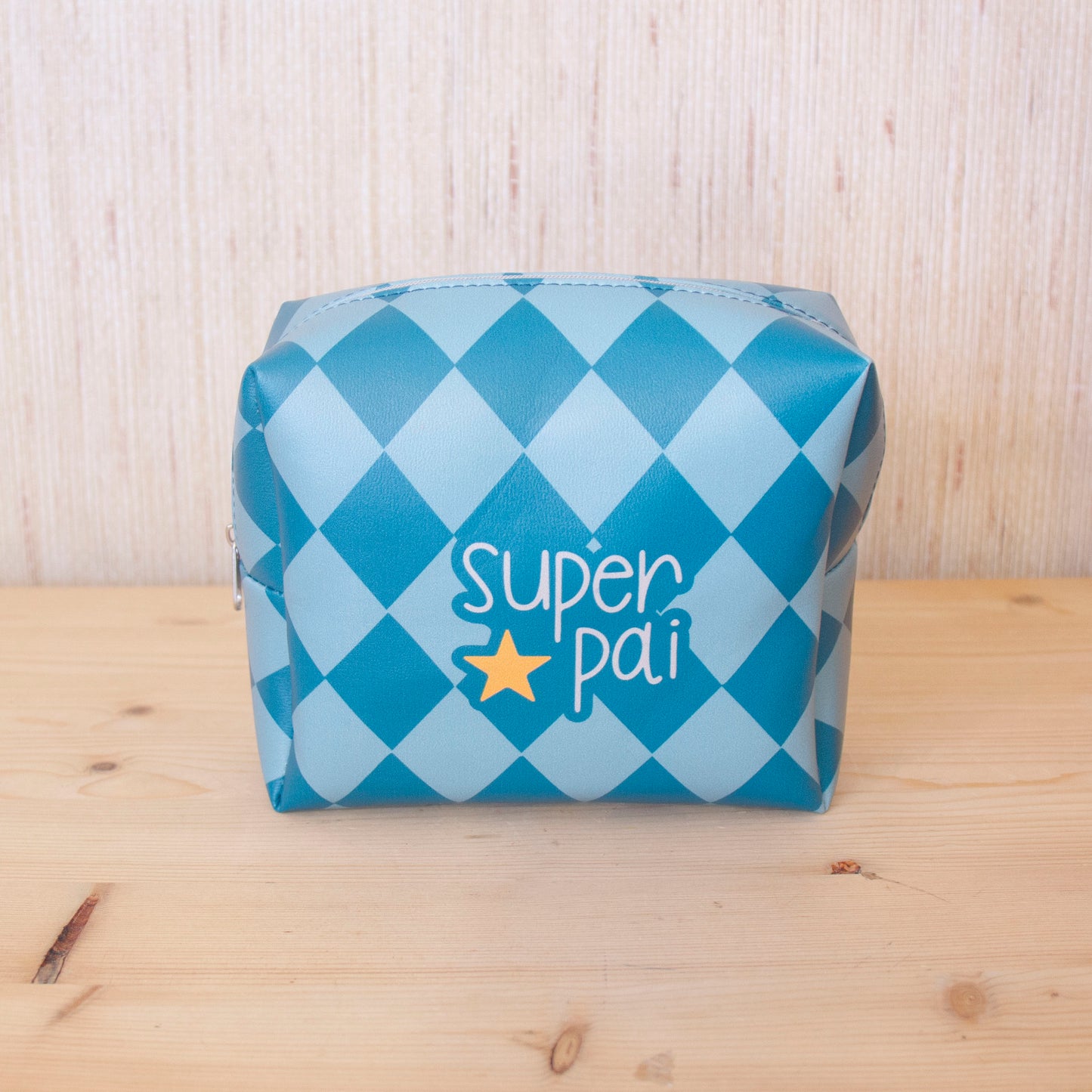 Nécessaire Napa 16 x 14 cm SUPER PAI BLUE