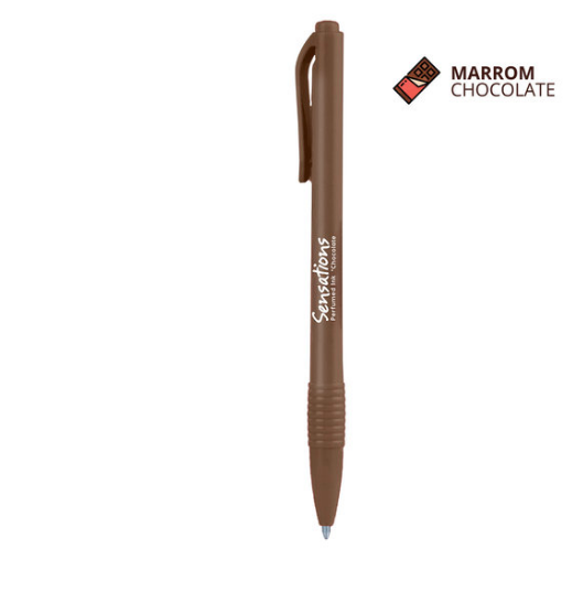 Kit 2 Canetas Newpen Perfumada op. Chocolate