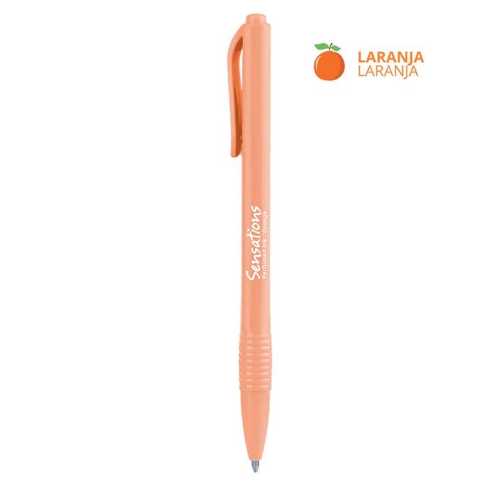 Kit 2 Canetas Newpen Perfumada op. Laranja