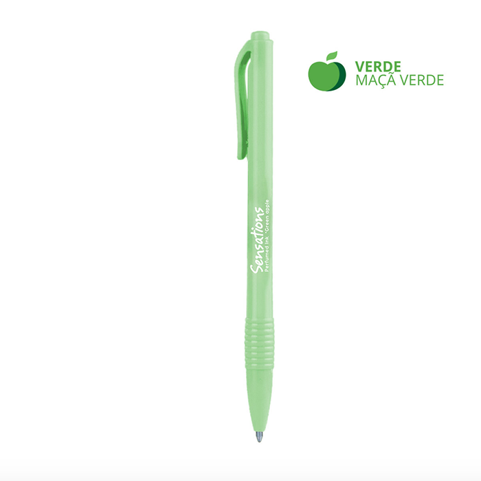 Kit 2 Canetas Newpen Perfumada op. Maçã Verde