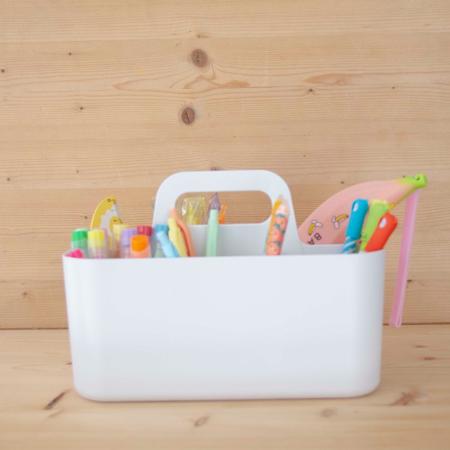 Organizador de mesa Porta Compact Branco*
