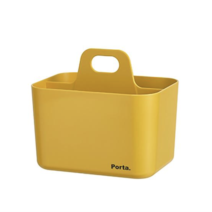 Organizador de mesa Porta Vita Mini Amarelo