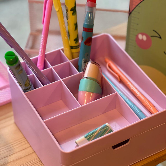Organizador de mesa Mini Pastel Lilás