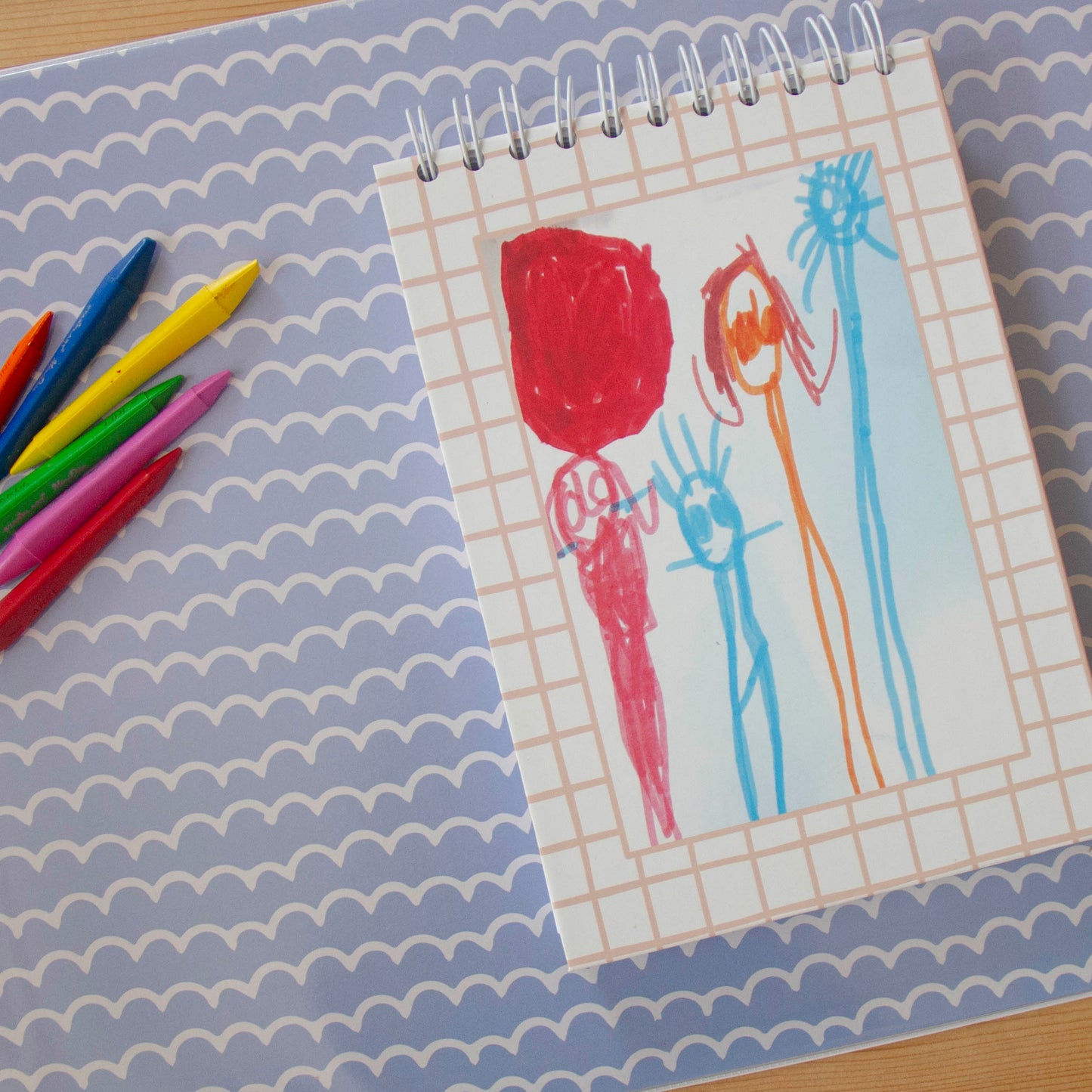 Caderno A5 Argolas PERSONALIZADO! :) Pequenos Artistas