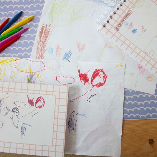 Caderno A5 Argolas PERSONALIZADO! :) Pequenos Artistas