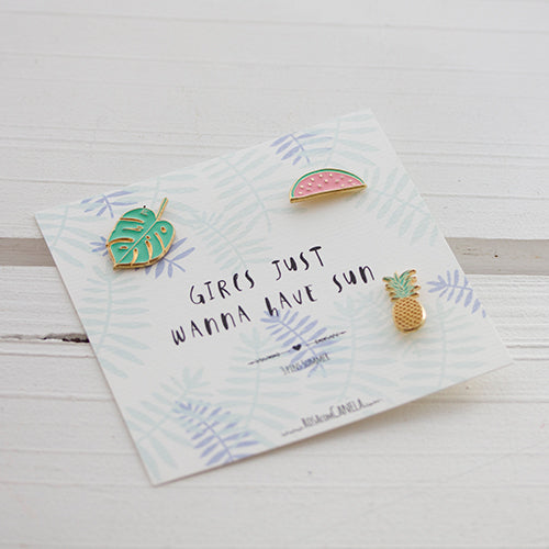 Kit 3 Pins Summer 1