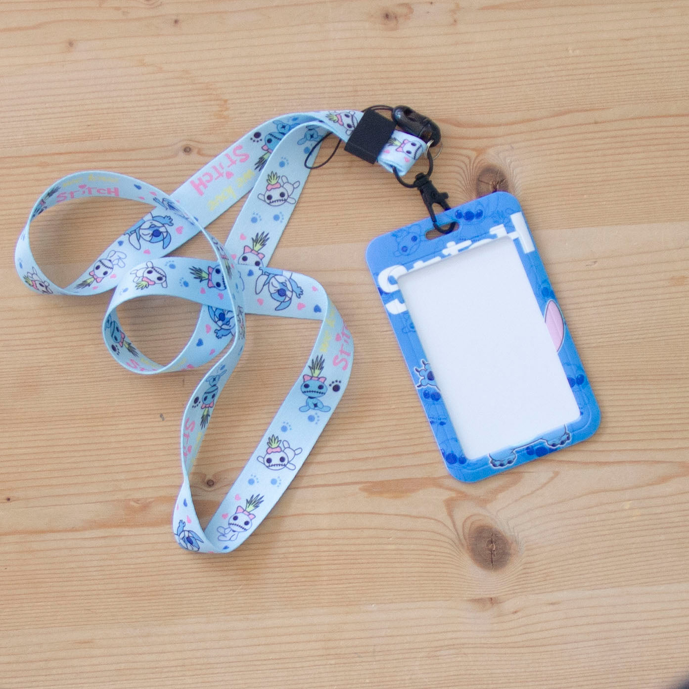 Fita Porta Cartões STITCH AZUL