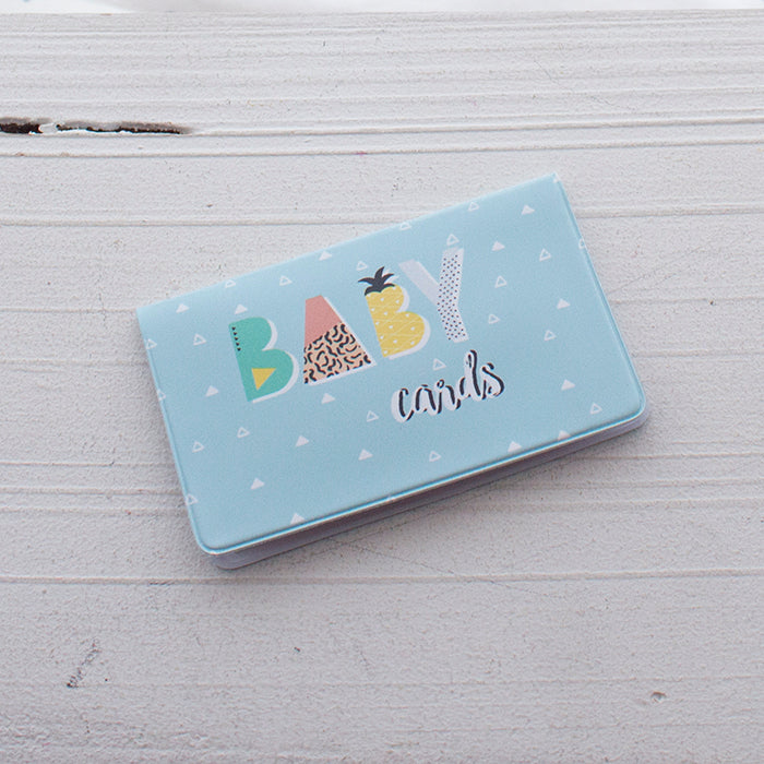 Porta Cartões Napa 6 x 9 cm Baby Blue