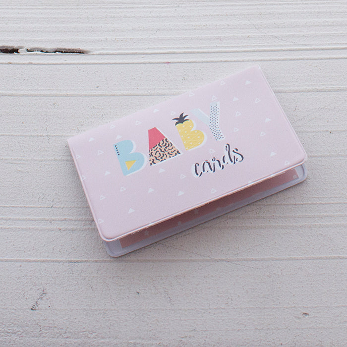 Porta Cartões Napa 6 x 9 cm Baby Pink