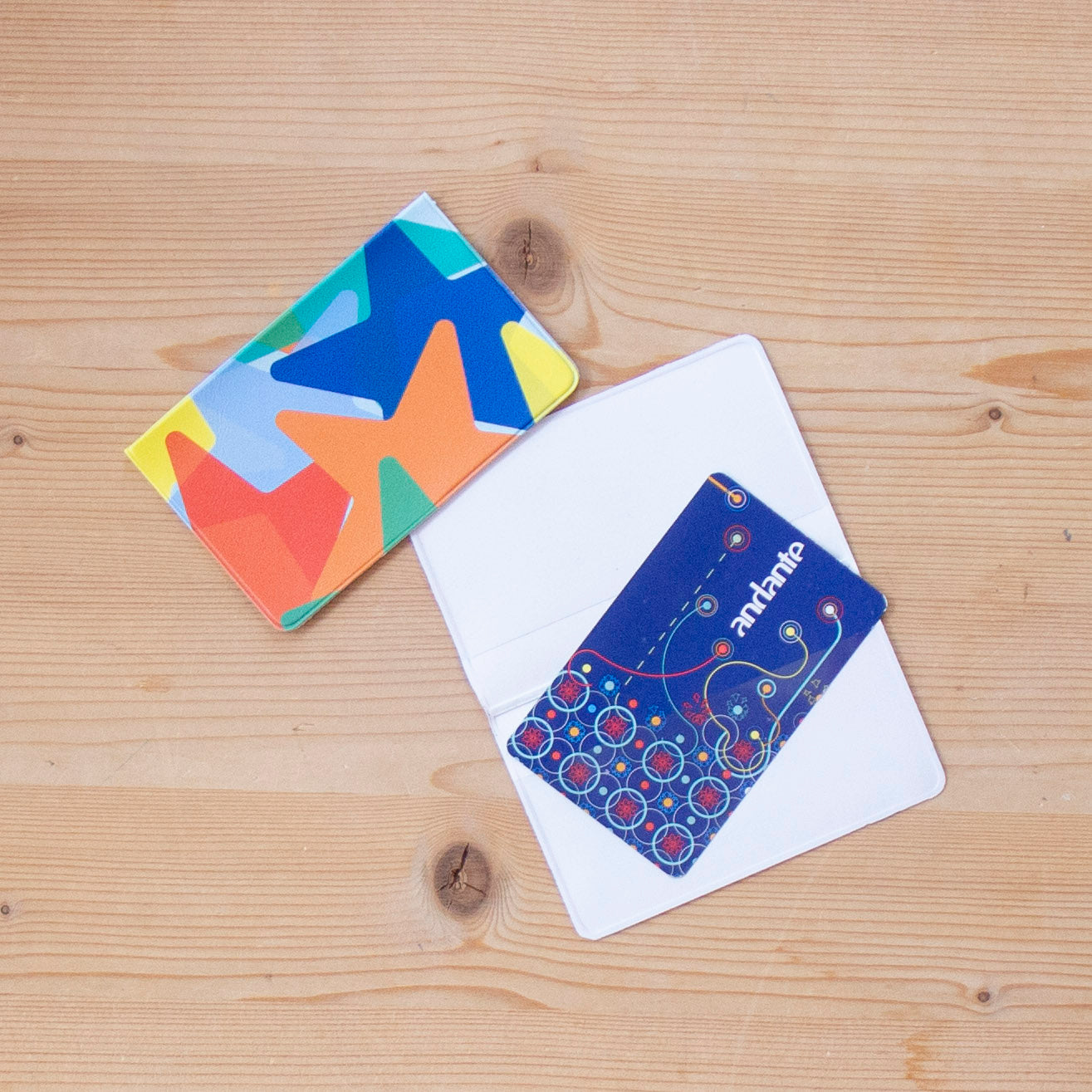 Porta Cartões Napa 6 x 9 cm STARS