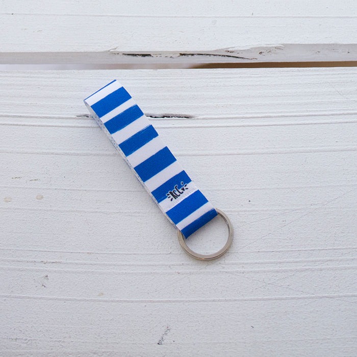 Porta Chaves Fita Blue Stripes 2